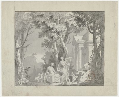 Klassisk scen, 1775-1800. av Francisco Vieira
