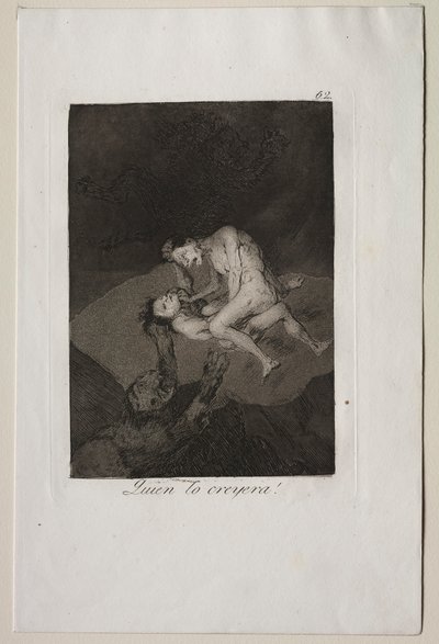 Caprices: Vem skulle ha trott det!. av Francisco de Goya