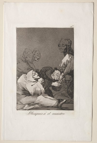 Caprichos: En gåva till mästaren. av Francisco de Goya