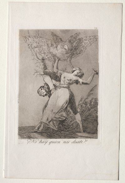 Caprichos: Kan inte någon lossa oss? av Francisco de Goya