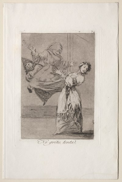 Caprichos: Skrik inte dumt av Francisco de Goya