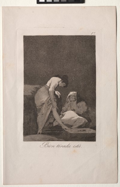 Caprichos: Det är fint sträckt av Francisco de Goya