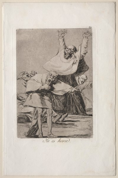 Caprichos: Det är dags. av Francisco de Goya