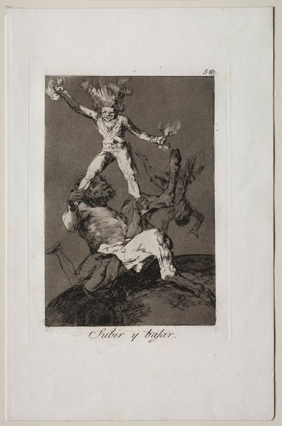 Caprichos: Att uppstå och att falla av Francisco de Goya