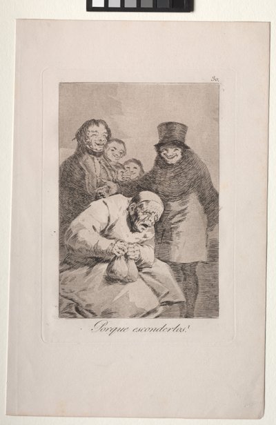 Caprichos: Varför dölja dem? av Francisco de Goya