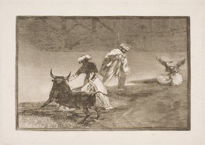 De retar någon annan i hägnet av Francisco de Goya