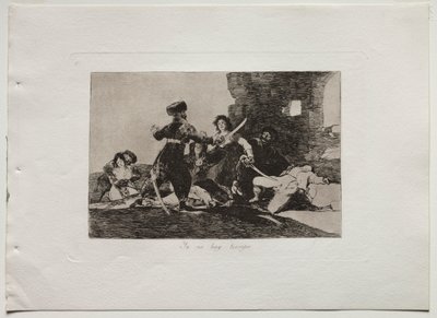 Disasters of War: Det finns inte tid nu av Francisco de Goya