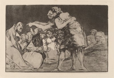 Disparate desordenado (Disorderly Folly) av Francisco de Goya
