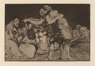 Disparate desordenado (Disorderly Folly) av Francisco de Goya