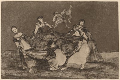 Disparate femenino (feminin dårskap) av Francisco de Goya