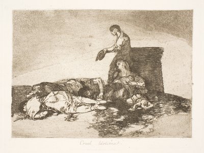 Elände! (48) av Francisco de Goya