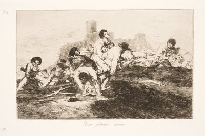 De kan fortfarande vara användbara (24) av Francisco de Goya