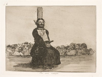 För knivens skull (34) av Francisco de Goya