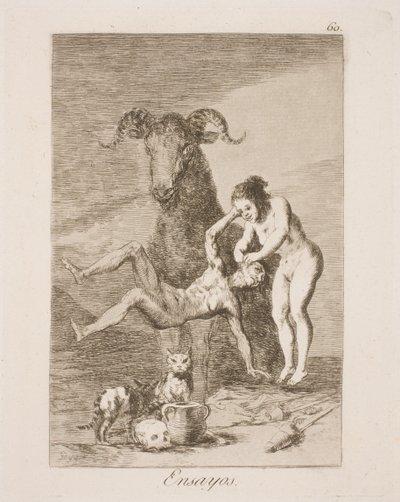 Försök av Francisco de Goya