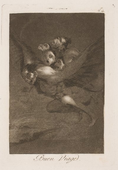 Trevlig resa! av Francisco de Goya