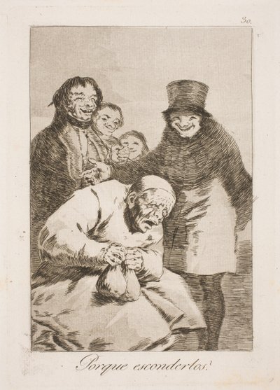 Varför rädda dem? av Francisco de Goya