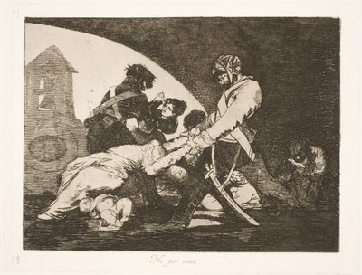 Inte från dem (11) av Francisco de Goya