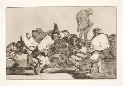 Karnevalens dårskap (Mamma du, karneval, för imorgon kommer det aska) av Francisco de Goya