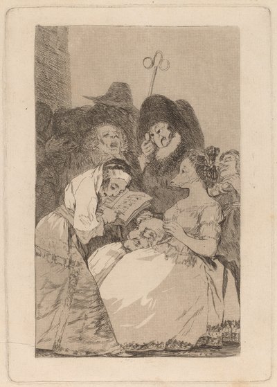The Filiation (The Filiation) av Francisco de Goya