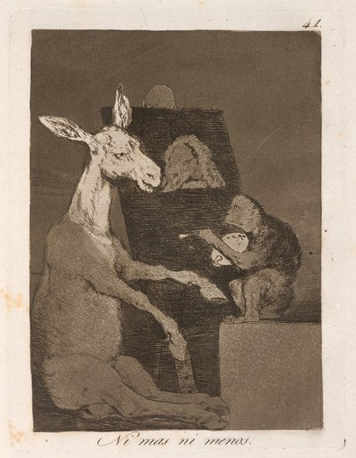 Varken mer eller mindre av Francisco de Goya
