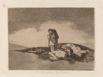 No Hay Quien Los Socorra (Ingen kan hjälpa dem) av Francisco de Goya