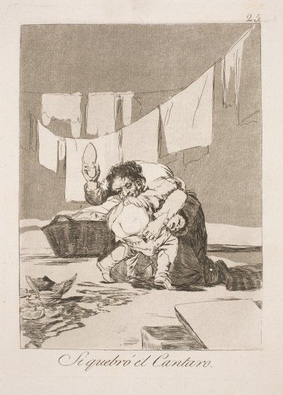 När du har krossat burken av Francisco de Goya