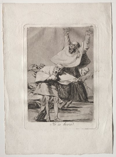 Åttio Caprices: Det är dags av Francisco de Goya