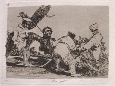 Därför att? (Varför?) av Francisco de Goya