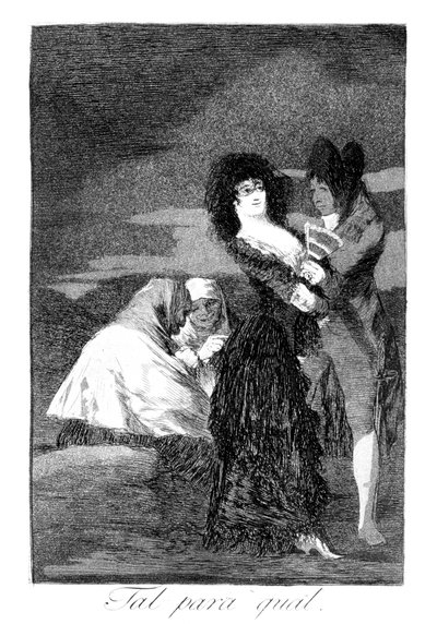Drottning Maria Luisa Teresa av Parma, Spaniens premiärminister, 1799 av Francisco de Goya