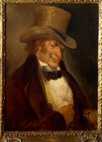 Självporträtt (olja på duk av Francisco de Goya