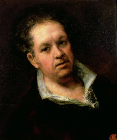 Självporträtt, 1815 av Francisco de Goya