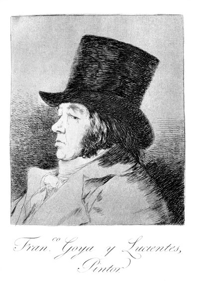Självporträtt, 1799 av Francisco de Goya