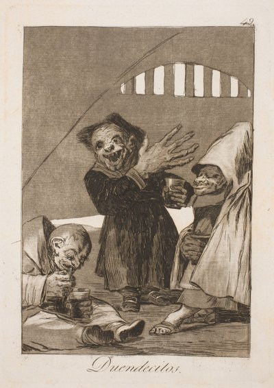 Små troll av Francisco de Goya