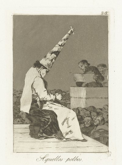 Dammpartiklar av Francisco de Goya