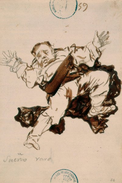 Konstig dröm av Francisco de Goya
