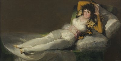 Den klädda Maja, ca. 1800 av Francisco de Goya