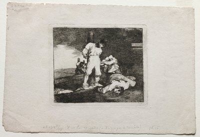 The Disasters of War: And Theres No Help for it, 1810-1820. av Francisco de Goya