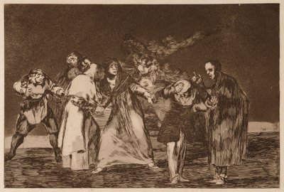 The Exhortations (Uppmaningarna), ur serien Los Disparates av Francisco de Goya