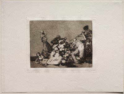 Krigets fasor: Och de är som vilda vidunder av Francisco de Goya