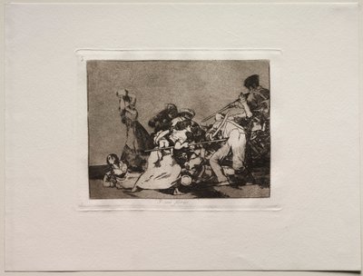 Krigets fasor: Och de är som vilda vidunder. av Francisco de Goya