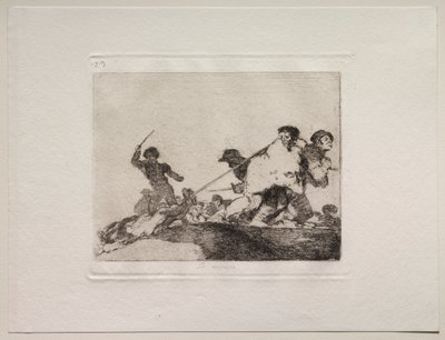 Krigets fasor: han förtjänade det av Francisco de Goya