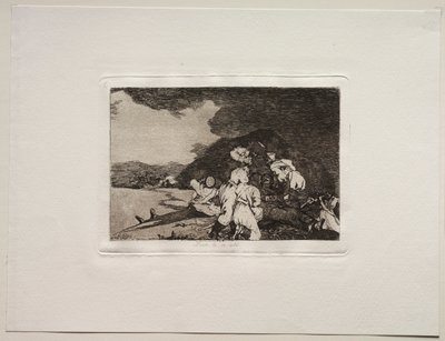 The Horrors of War: It Serves You Right. av Francisco de Goya