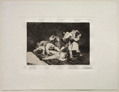 Krigets fasor: Det kommer att bli detsamma av Francisco de Goya