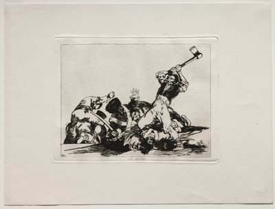 Krigets fasor: Samma. av Francisco de Goya