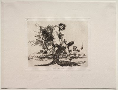 Krigets fasor: Det här är värre. av Francisco de Goya