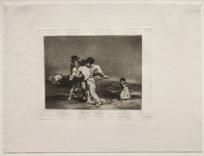 Krigets fasor: Unhappy Mother av Francisco de Goya