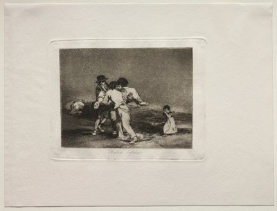 Krigets fasor: Unhappy Mother. av Francisco de Goya
