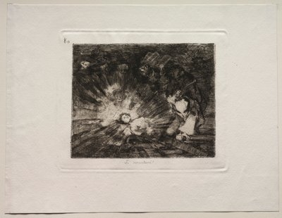 The Horrors of War: Will She Rise Again. av Francisco de Goya