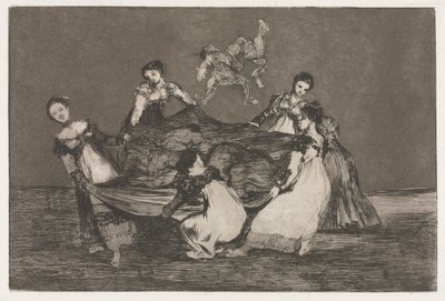 Ordspråken: Feminin dårskap av Francisco de Goya