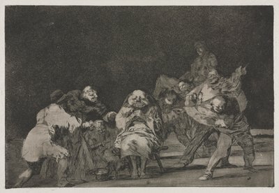 Ordspråken: Lojalitet, 1864. av Francisco de Goya